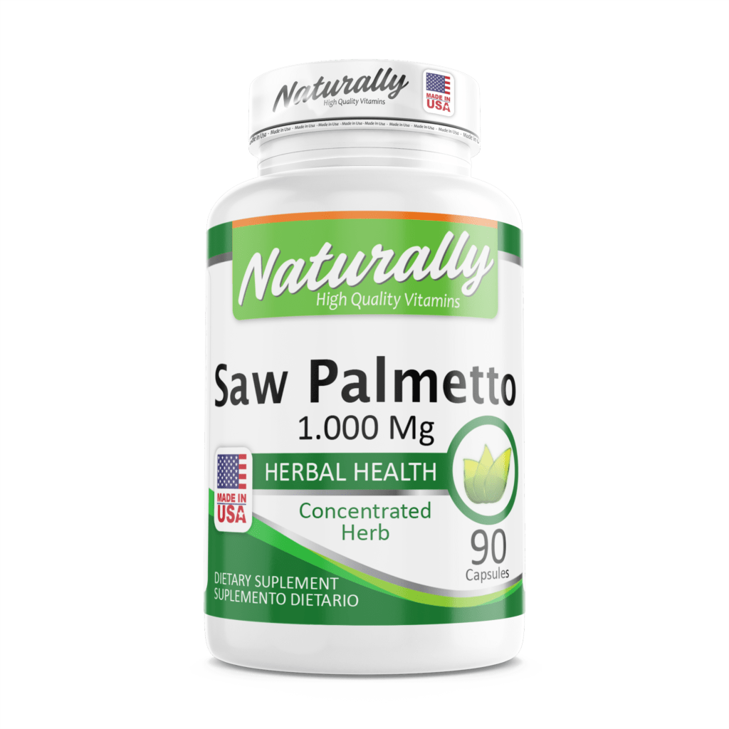 SAW PALMETTO 1.000 MG X 90 CAPSULAS NATURALLY Vinat Vive naturalmente