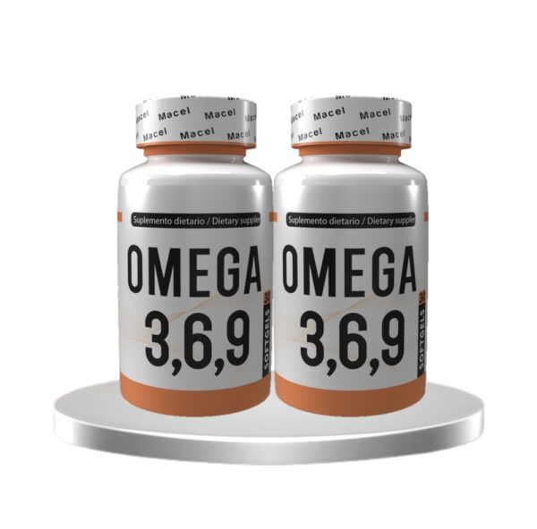 OFERTA X2 OMEGA 3, 6 y 9 de 1000 mg x 30 softgels