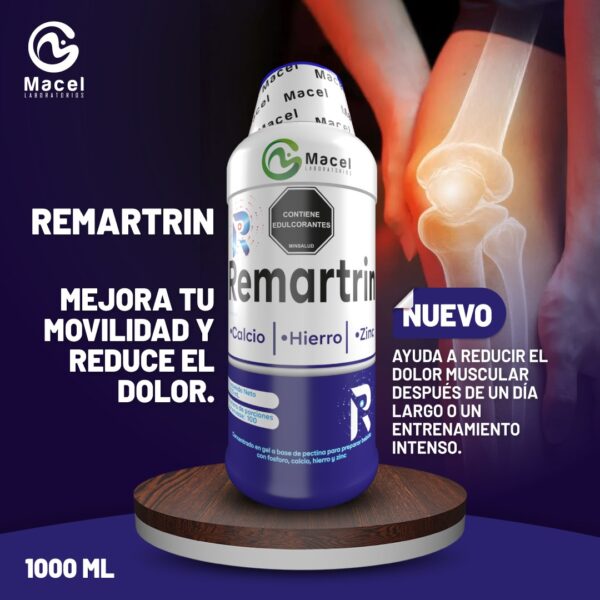 REMARTRIN CON CALCIO HIERRO Y ZINC X 1000 ML