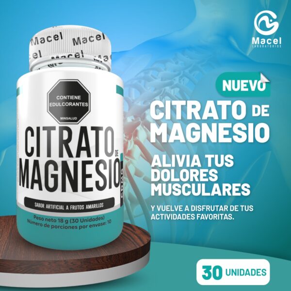 citrato de magnesio