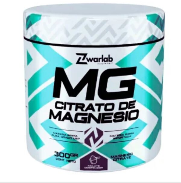 CITRATO DE MAGNESIO EN POLVO 100% PURO X 300 G